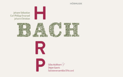 BACH BACH BACH Harp // Das 30. Album von Silke Aichhorn